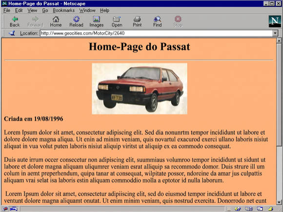 30 anos da Home-Page do Passat - Home-Page do Passat 30 anos da Home-Page do Passat