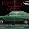 Catálogo de 1982 - Passat Diesel (destinado a exportação)