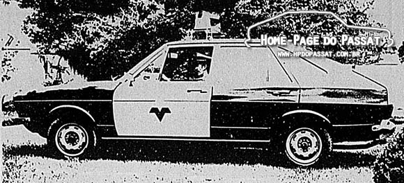 Viatura da Polícia Rodoviária do Paraná - Home-Page do Passat Passat 1975 - Viatura da Polícia Rodoviária do Paraná