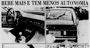 Teste do Passat LSE a álcool