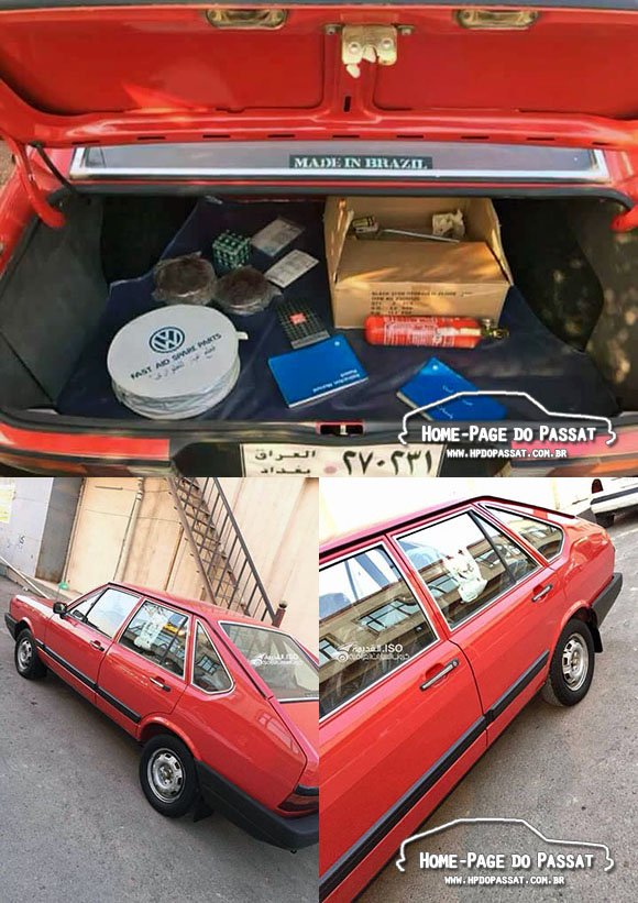 Passat Iraque com 18.000km - Home-Page do Passat Passat Iraque com 18.000km