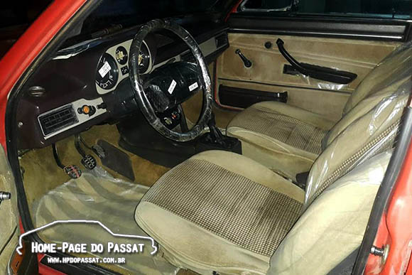 Interior bege do Passat LSE Iraque