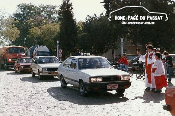 Camaquã, 1986 - Desfile em homenagem a São Cristóvão