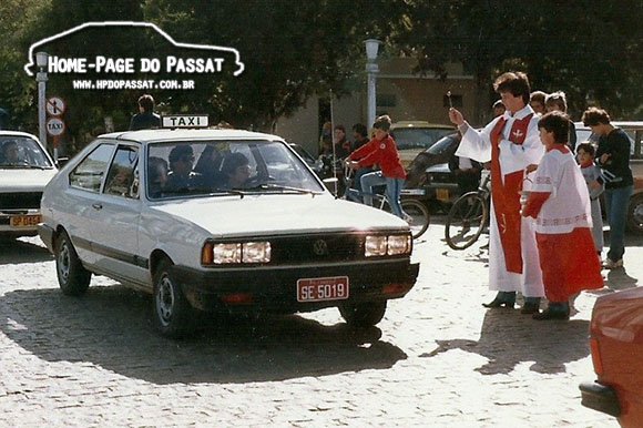 Camaquã, 1986 - Desfile em homenagem a São Cristóvão