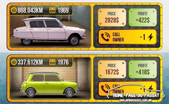 Car Dealer Simulator: Passat no celular - Home-Page do Passat Car Dealer Simulator