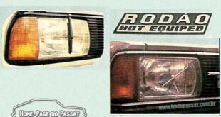 Lavador de farol para o Passat - Rodão