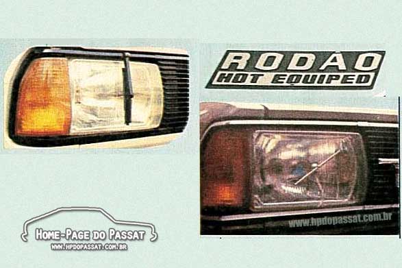 Lavador de farol para o Passat - Rodão