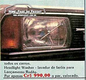 Lavador de faróis para o Passat - Home-Page do Passat Lavador de faróis para o Passat - Acessório Rodão