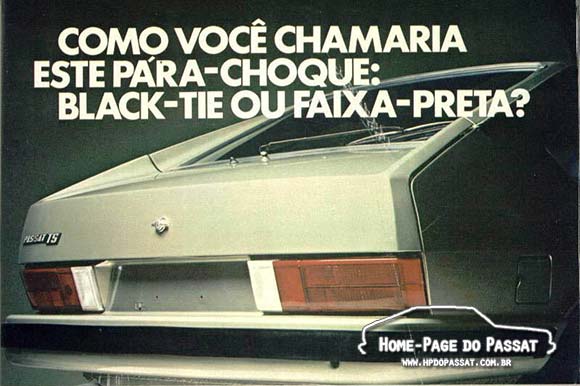 Dyna-Speed Back: limpador traseiro para veículos nacionais - Home-Page do Passat Anúncio de acessórios VW - Limpador traseiro para o Passat
