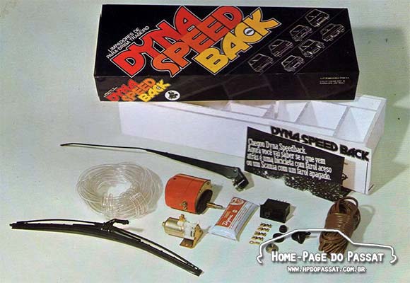 Dyna-Speed Back: limpador traseiro para veículos nacionais - Home-Page do Passat Kit de limpador traseiro Dyna-Speed Back