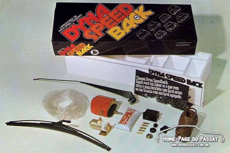 Kit de limpador traseiro Dyna-Speed Back