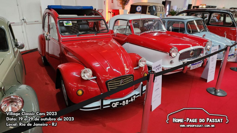 Village Classic Cars 2023 - Home-Page do Passat