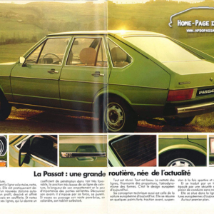 Folder do Passat 1977 (França)