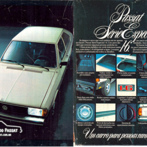 Anúncio do Passat LS Série Especial Anúncio do Passat LS Série Especial
