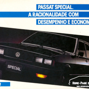 Folder do Passat Special 1985 Folder do Passat Special 1985